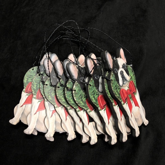 10 Boston Terrier Christmas Ornaments - Picture 3 of 5